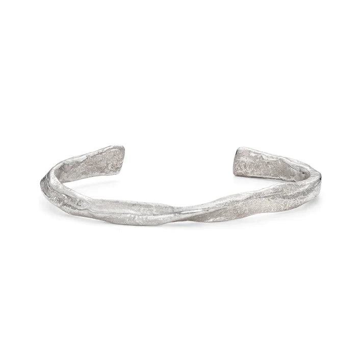 Silver Rock Cuff