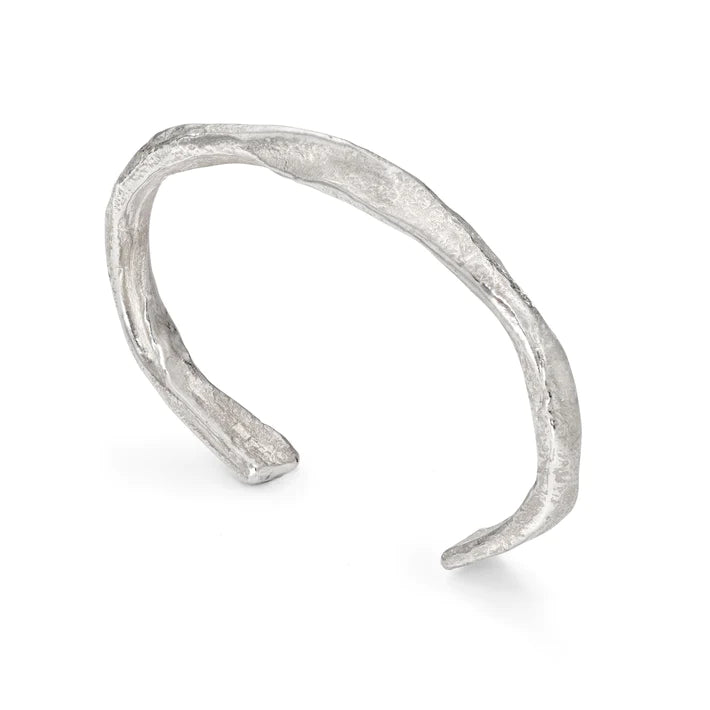 Silver Rock Cuff