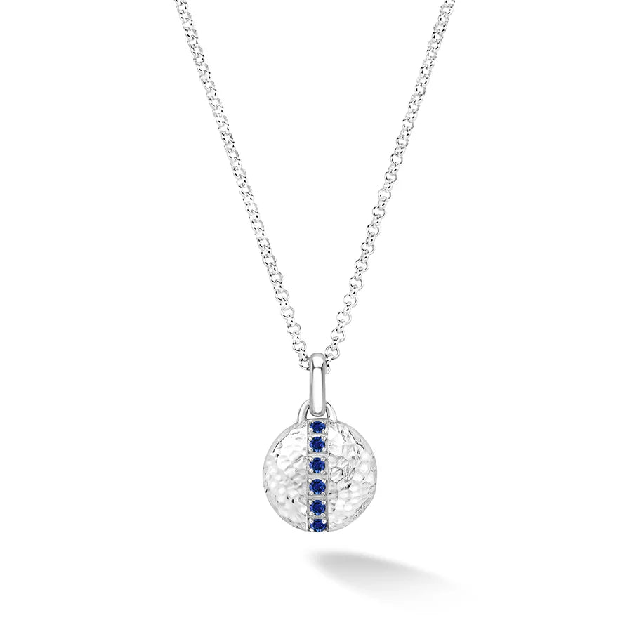 Silver & Sapphire Locket