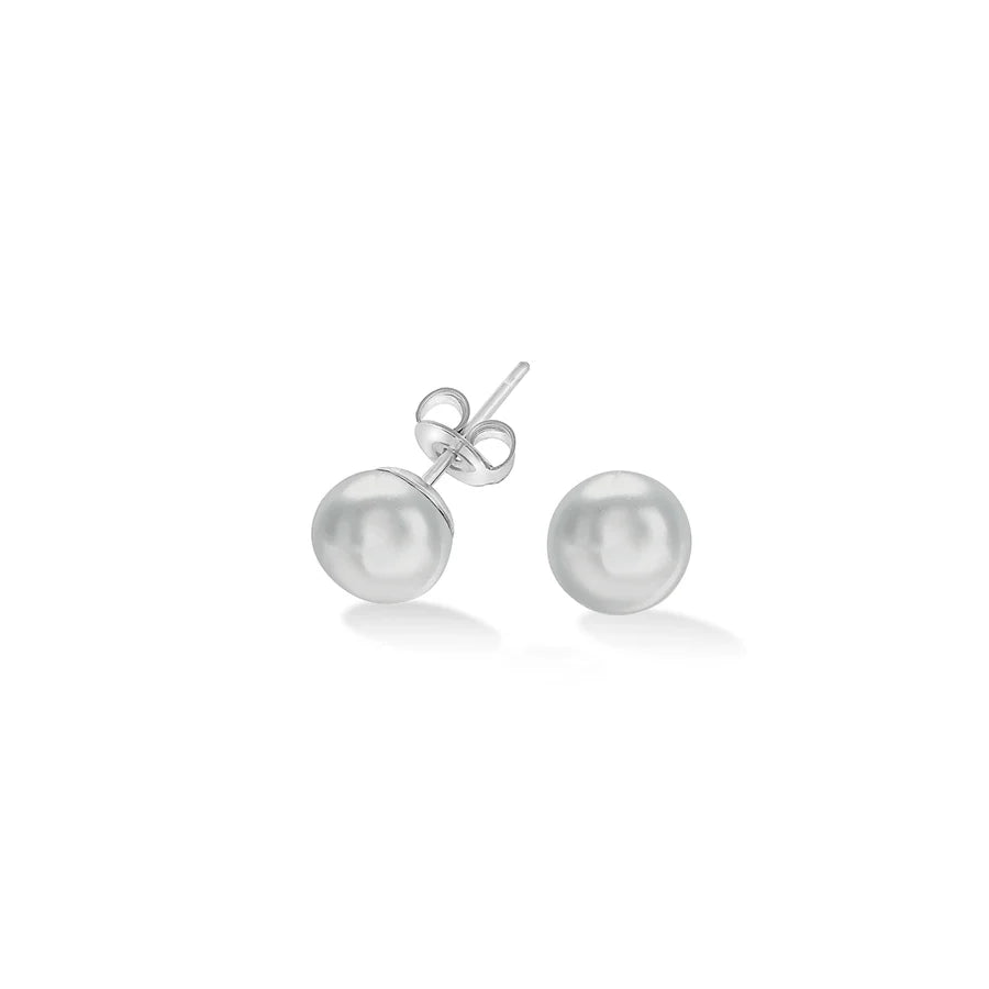 Grey Pearl Studs