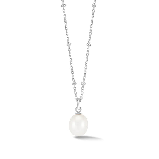 Silver & Pearl Pendant