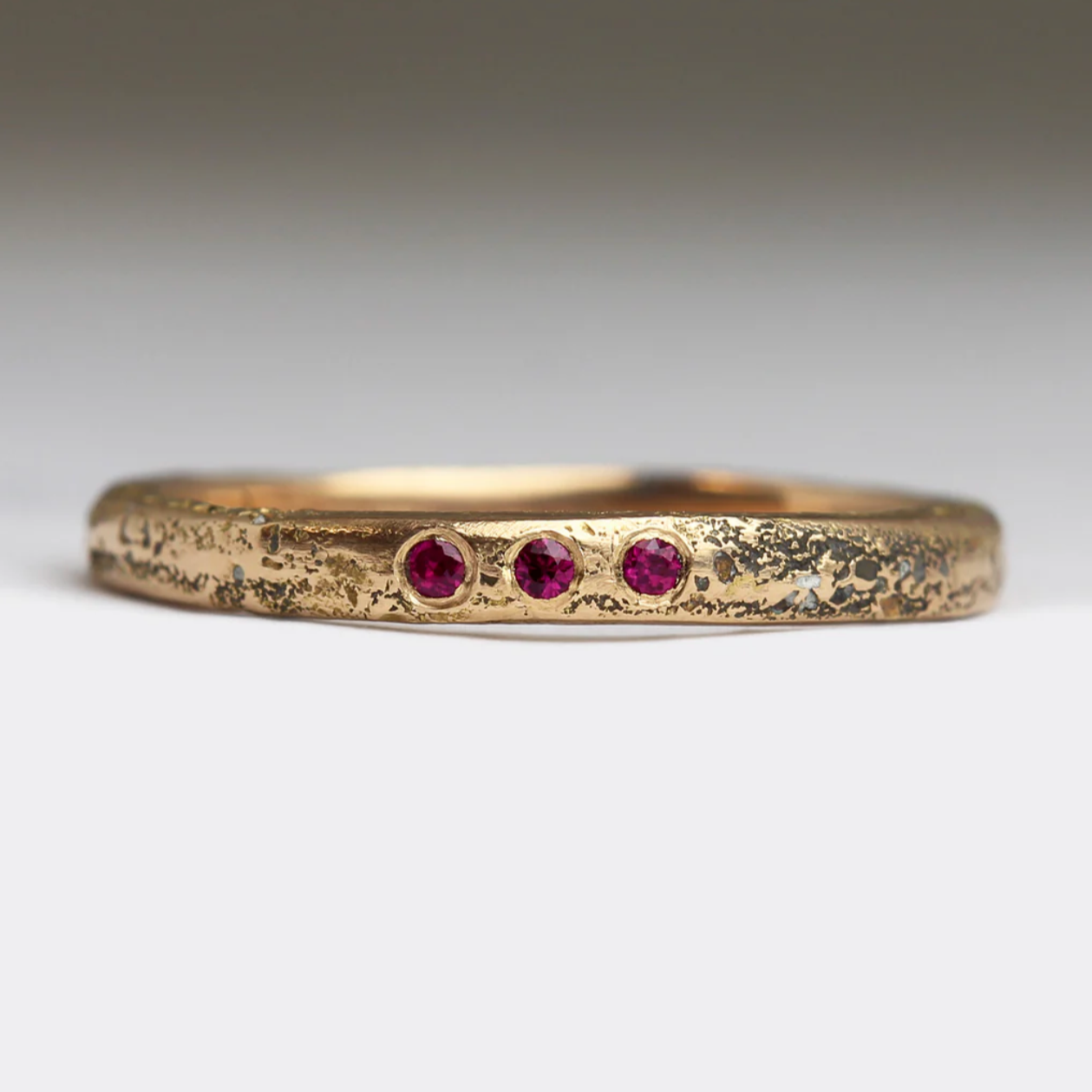 Rose Gold & Ruby Ring