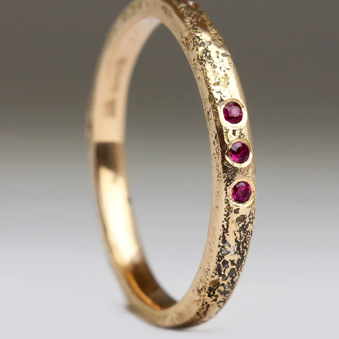 Rose Gold & Ruby Ring