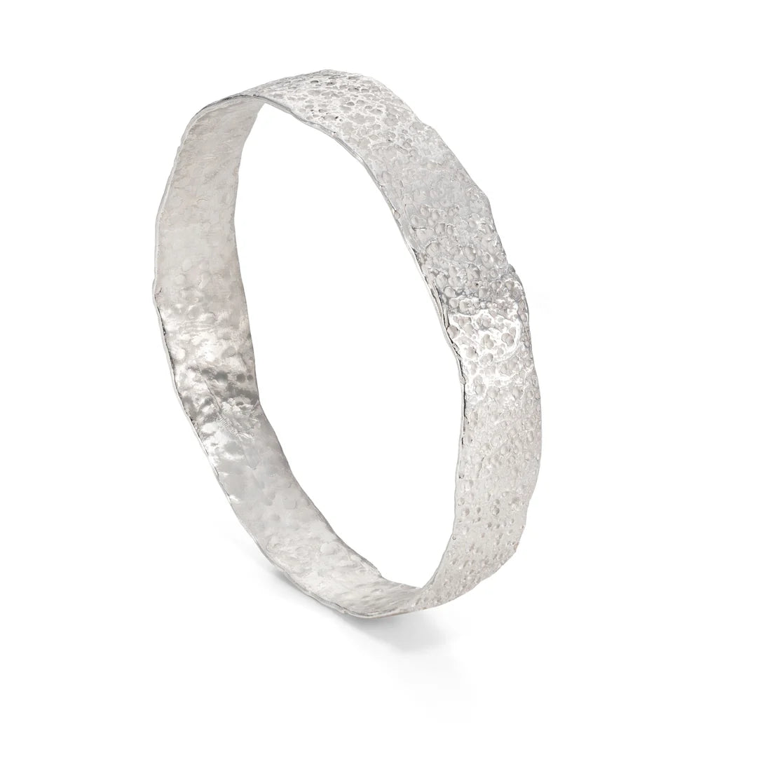 Silver Urchin Bangle