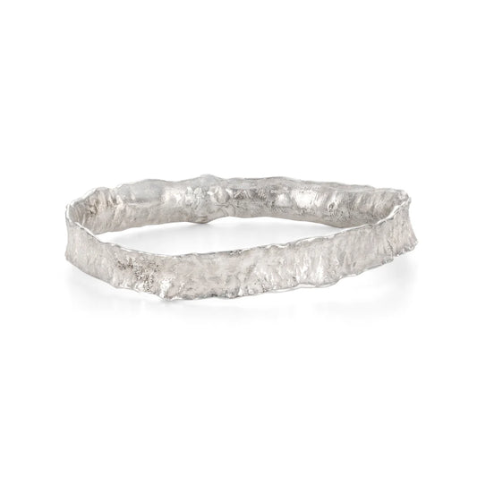 Silver Wave Bangle