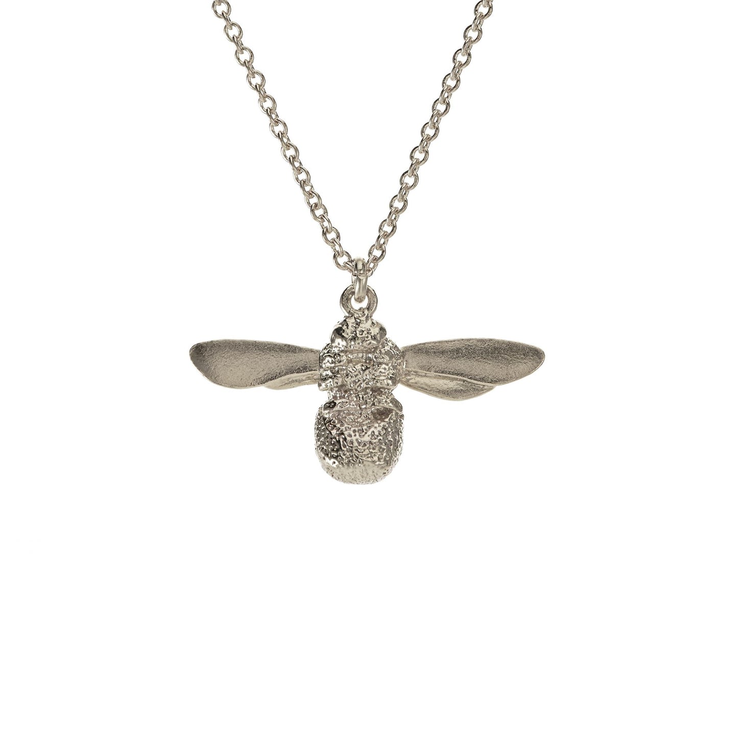 Baby Bee Necklace - Silver