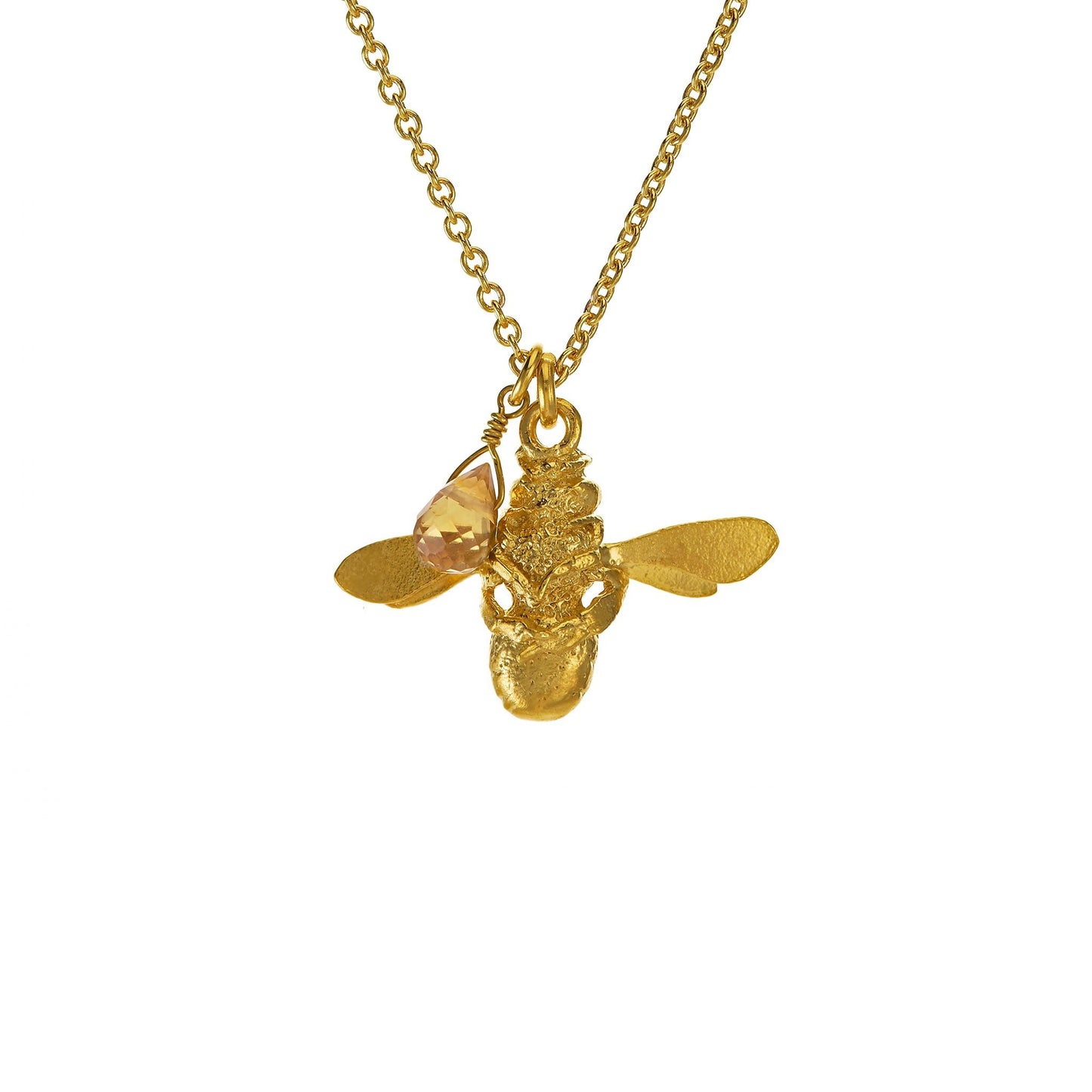 Honey Bee & Citrine Necklace