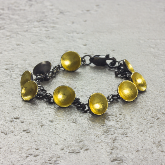 Cluster Bracelet - Gold