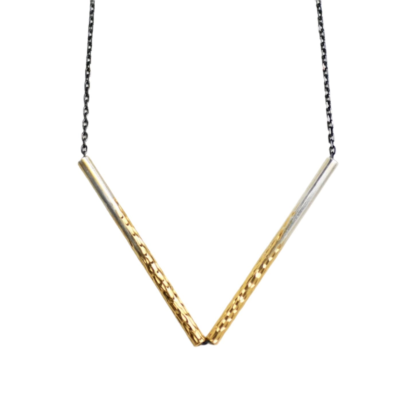 Gold Gradient Flux Necklace